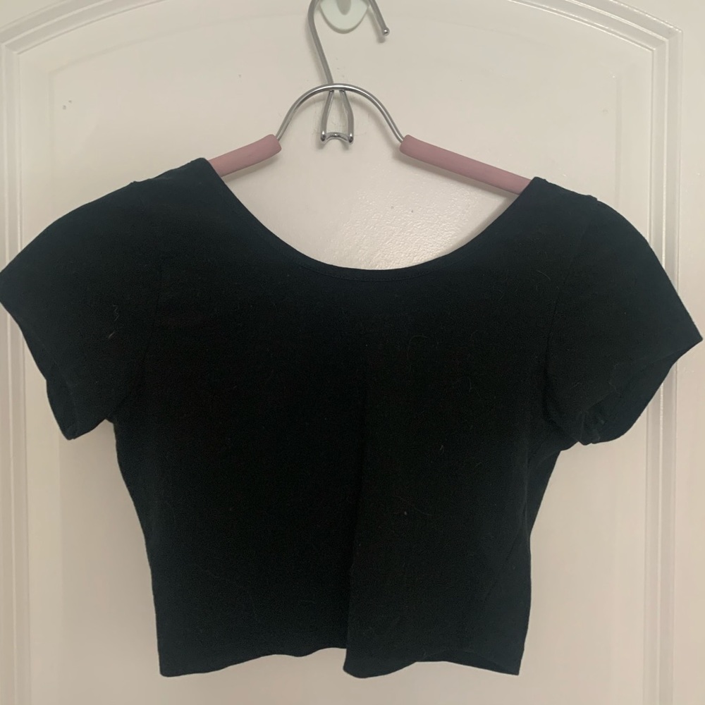 Black Brandy Melville Crop Top